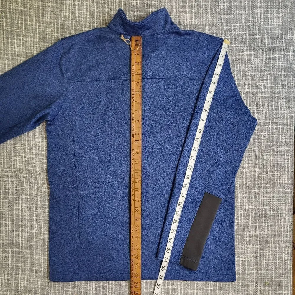 The North Face Canyonlands 1/2 Zip Monster Blue Heather Men's M